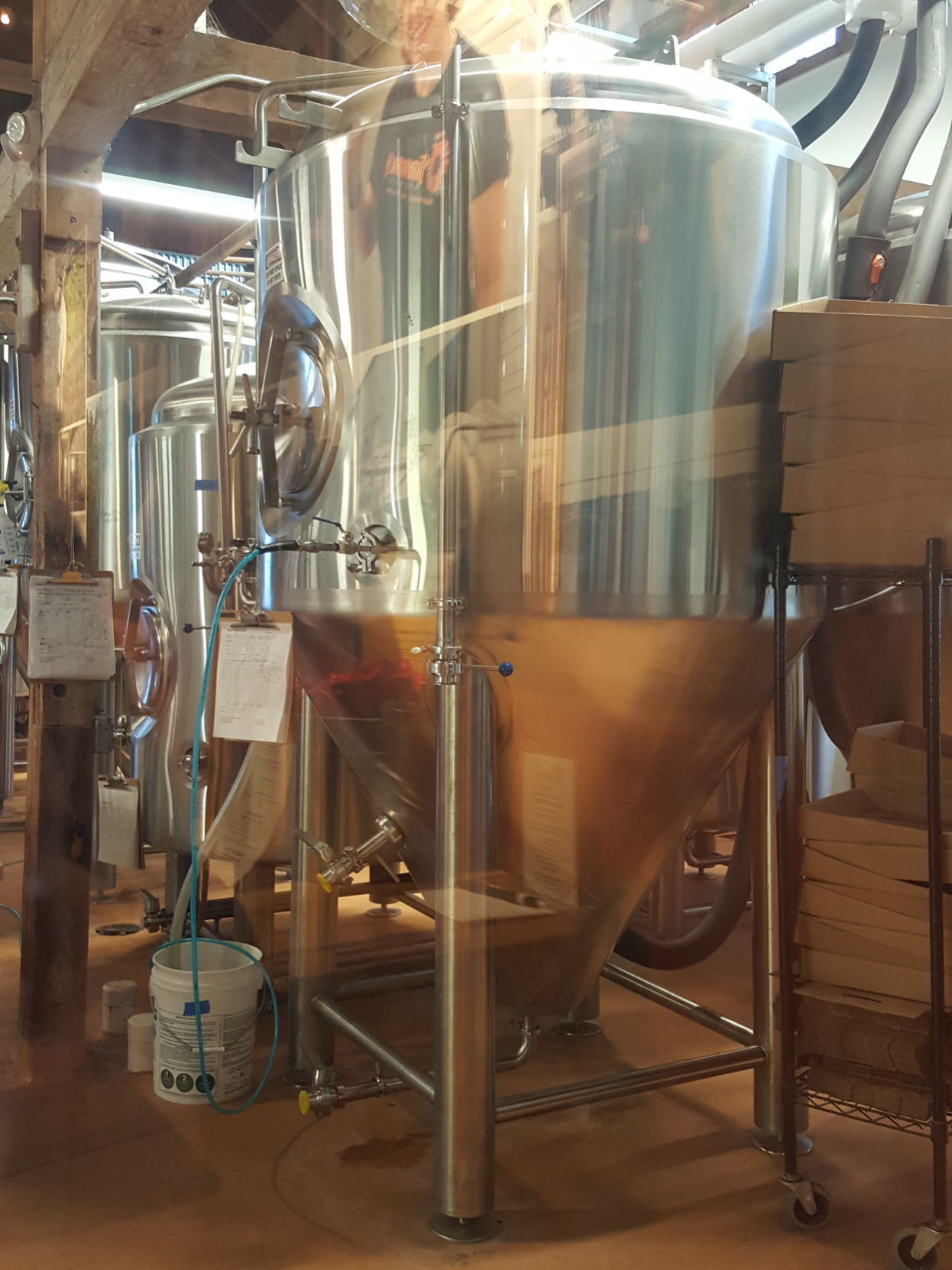 Our Gourmet: Throwback Brewery tanks